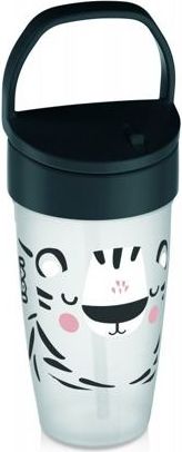 LOVI Hrníček se slámkou SALT&PEPPER ACTIVE 350 ml - obrázek 1