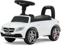 Odrážedlo dětské se zvuky - MERCEDES BENZ AMG C63 COUPE bílé - MillyMally - obrázek 1