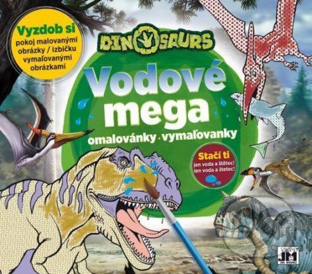 Dinosauři - Vodové mega omalovánky - Jiří Models - obrázek 1