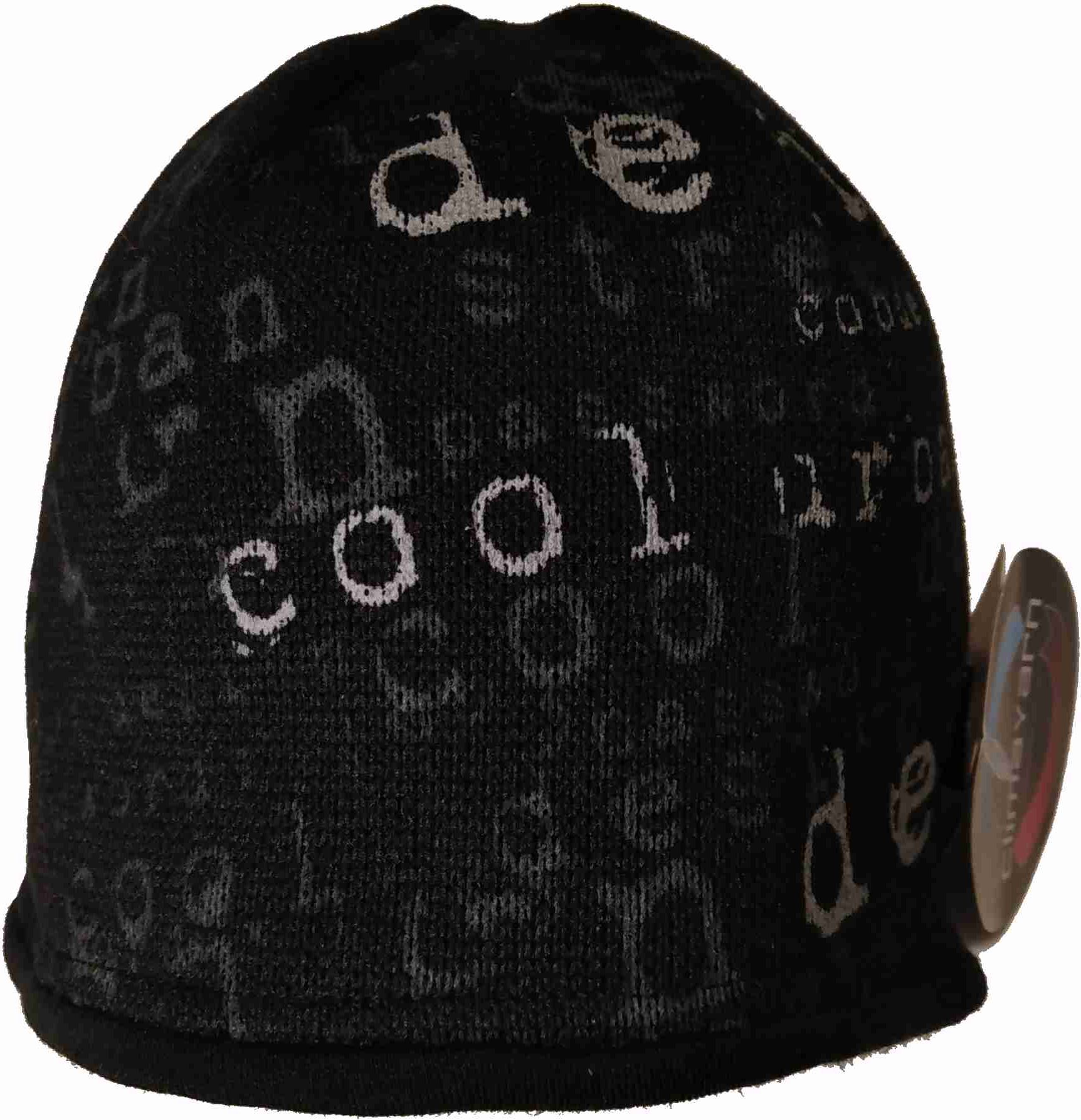 RDX zimní pletená čepice Merino 3578 černá velikost: 4 - obrázek 1