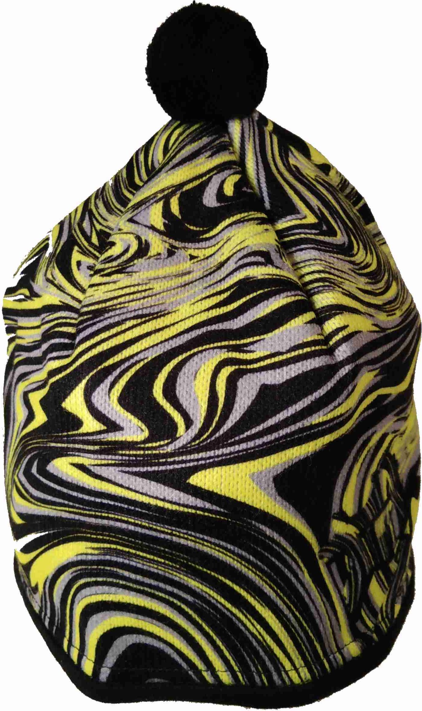 RDX zimní pletená čepice Merino 3786 žlutá velikost: 5 - obrázek 2