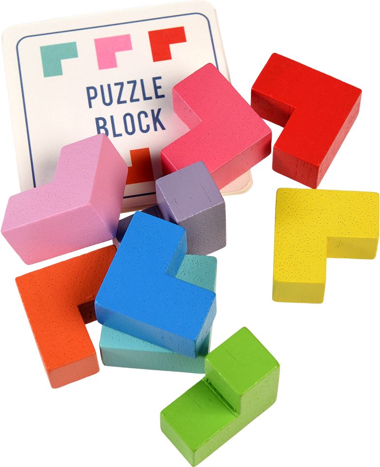 Rex London Dřevěné 3D puzzle v plechové krabičce - obrázek 4