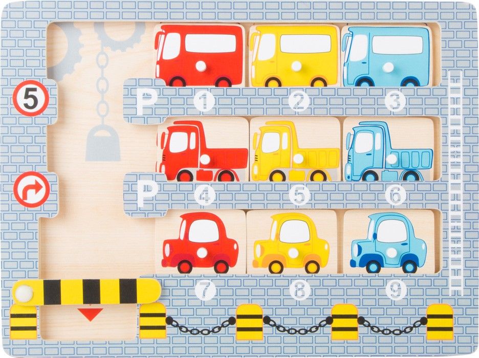 Puzzle parkovací dům - obrázek 1