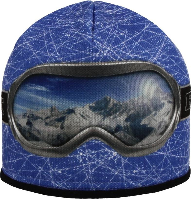 RDX zimní pletená čepice Merino 3560 brýle sv.modrá velikost: 6 - obrázek 1