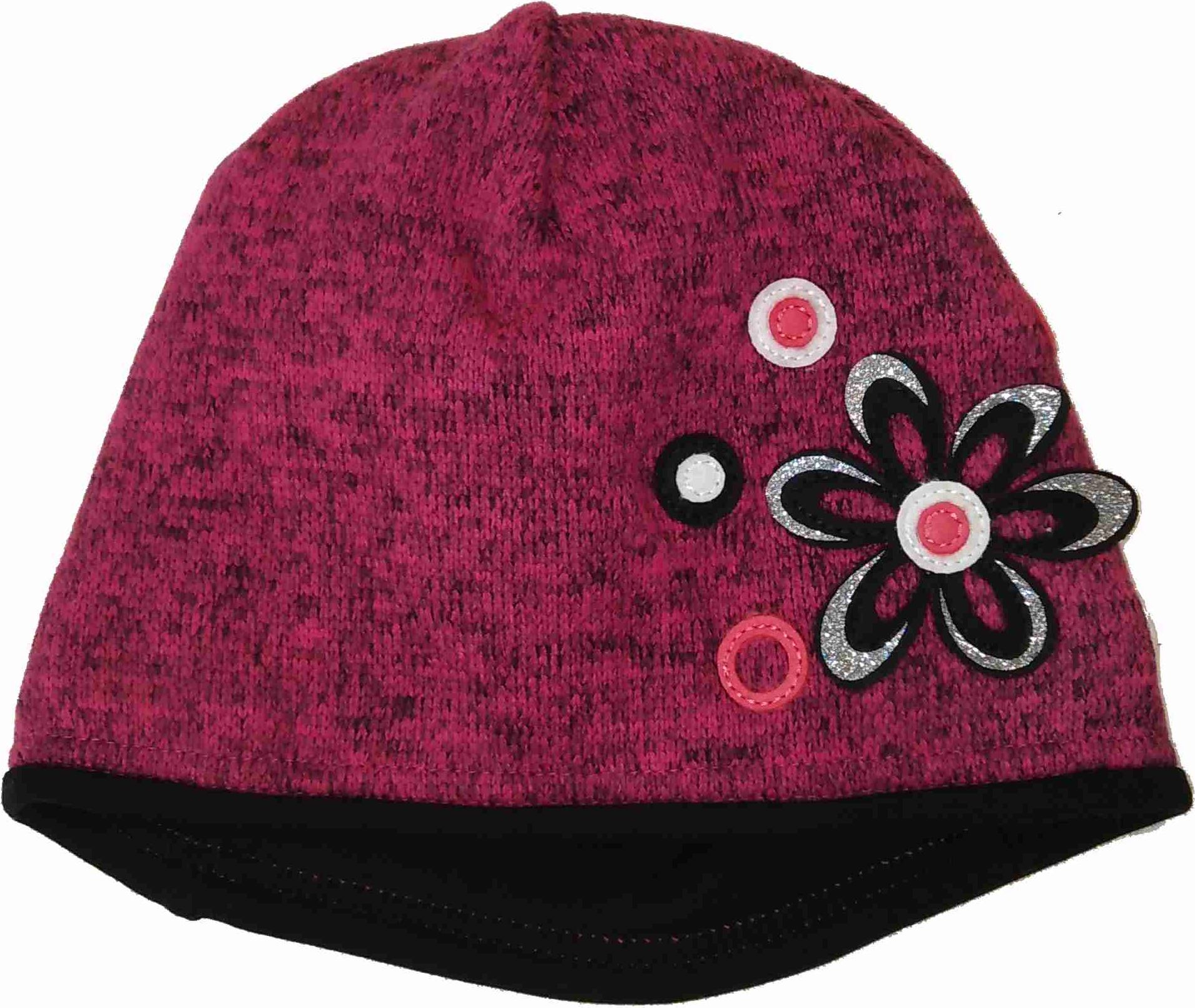 RDX zimní pletená čepice 3456 magenta věk: 4 - obrázek 1