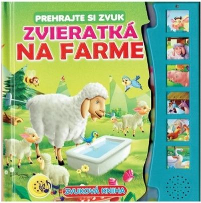 Zvuková kniha Zvieratká na farme SK verzia - obrázek 1