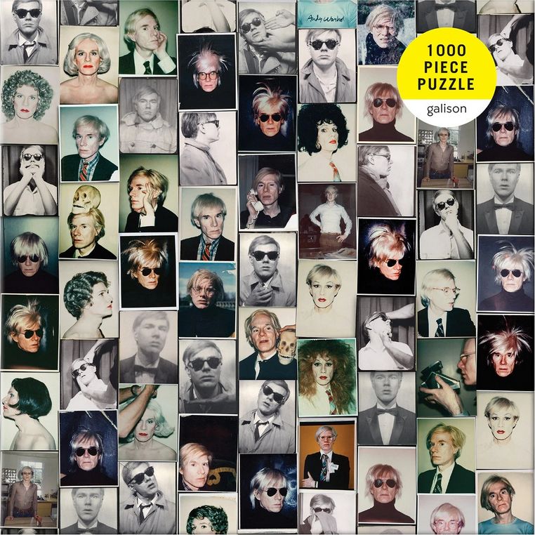GALISON Puzzle Andy Warhol Selfies 1000 dílků - obrázek 1
