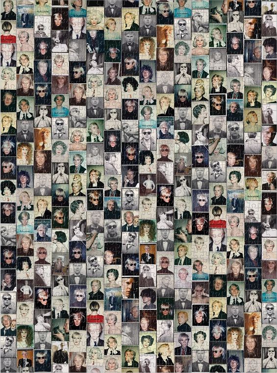 GALISON Puzzle Andy Warhol Selfies 1000 dílků - obrázek 2