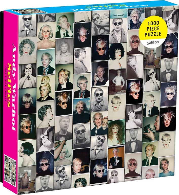 GALISON Puzzle Andy Warhol Selfies 1000 dílků - obrázek 3