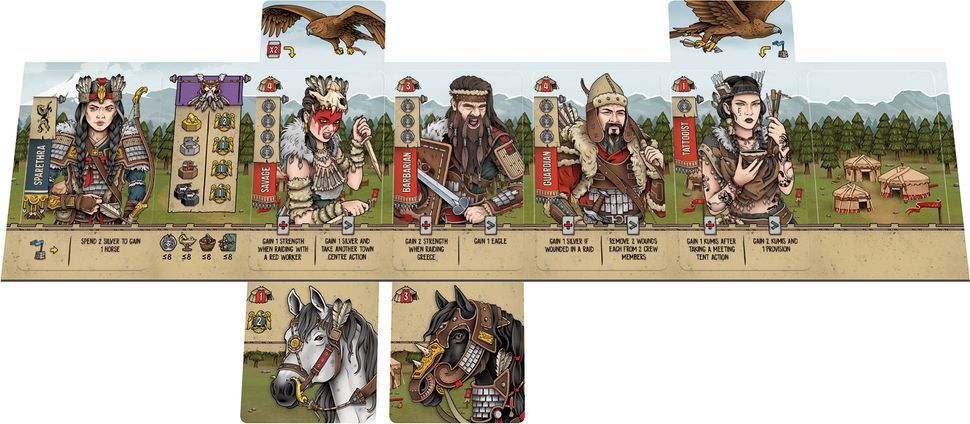 Garphill Games Raiders of Scythia + metal coins - obrázek 2