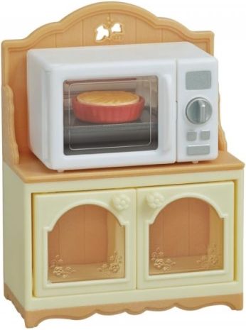 Sylvanian Families - Nábytek - skříň s mikrovlnnou troubou - obrázek 1