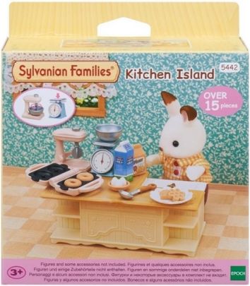 Sylvanian Families - Nábytek - kuchyňský ostrov s příslušenstvím - obrázek 5