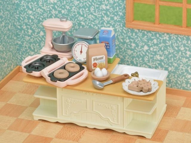 Sylvanian Families - Nábytek - kuchyňský ostrov s příslušenstvím - obrázek 10