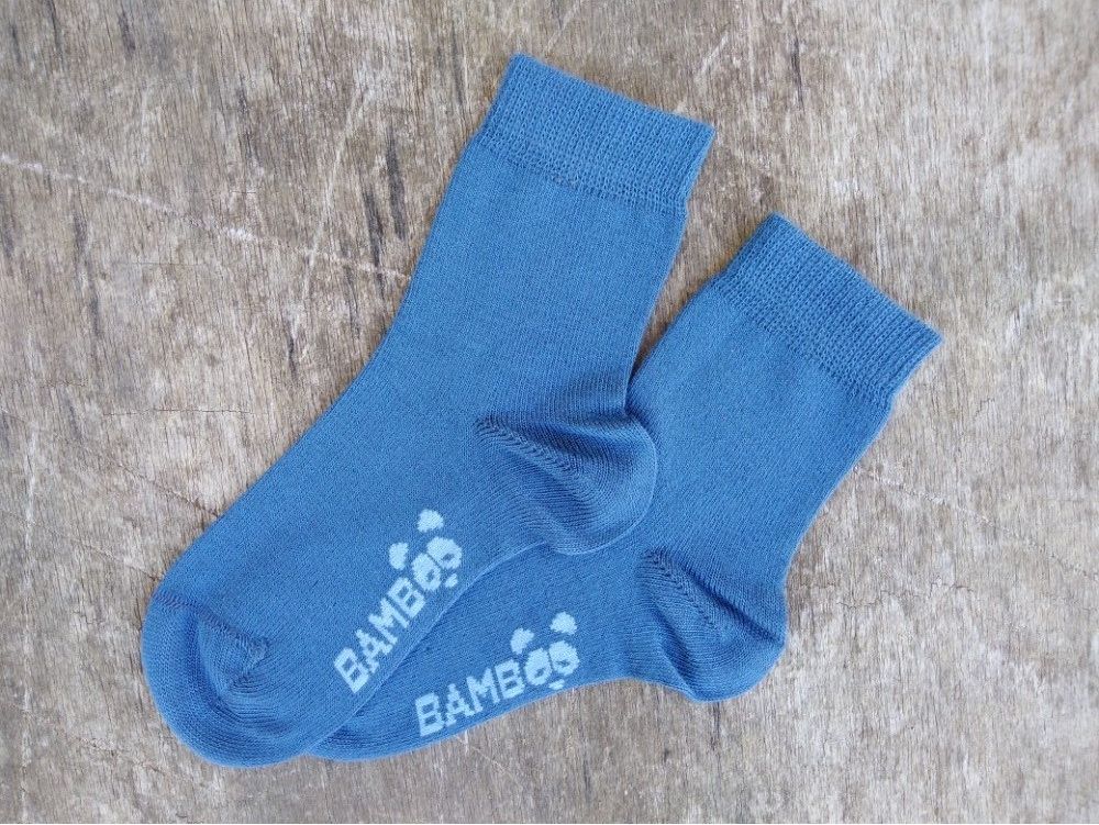 Jeansové bambusové ponožky Trepon BOBIK Velikost: 31 - 34 - obrázek 1