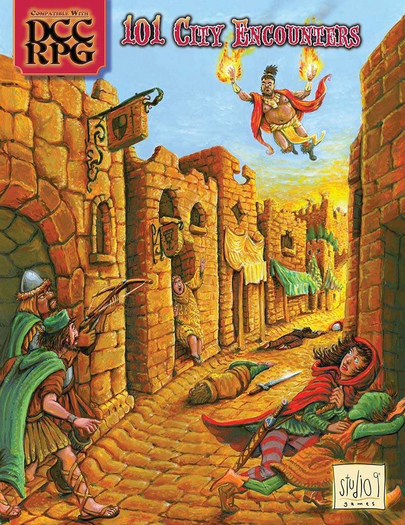 Goodman Games 101 City Encounters (Dungeon Crawl Classics) - EN - obrázek 1