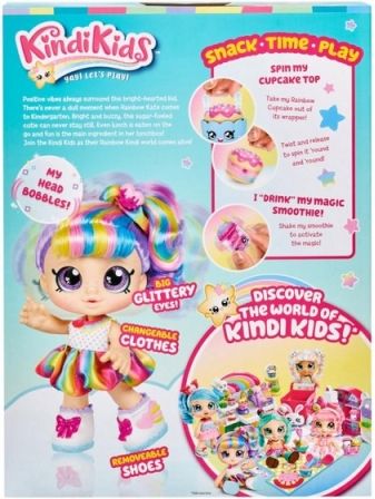 Kindi Kids-lalka Rainbow Kate - obrázek 8