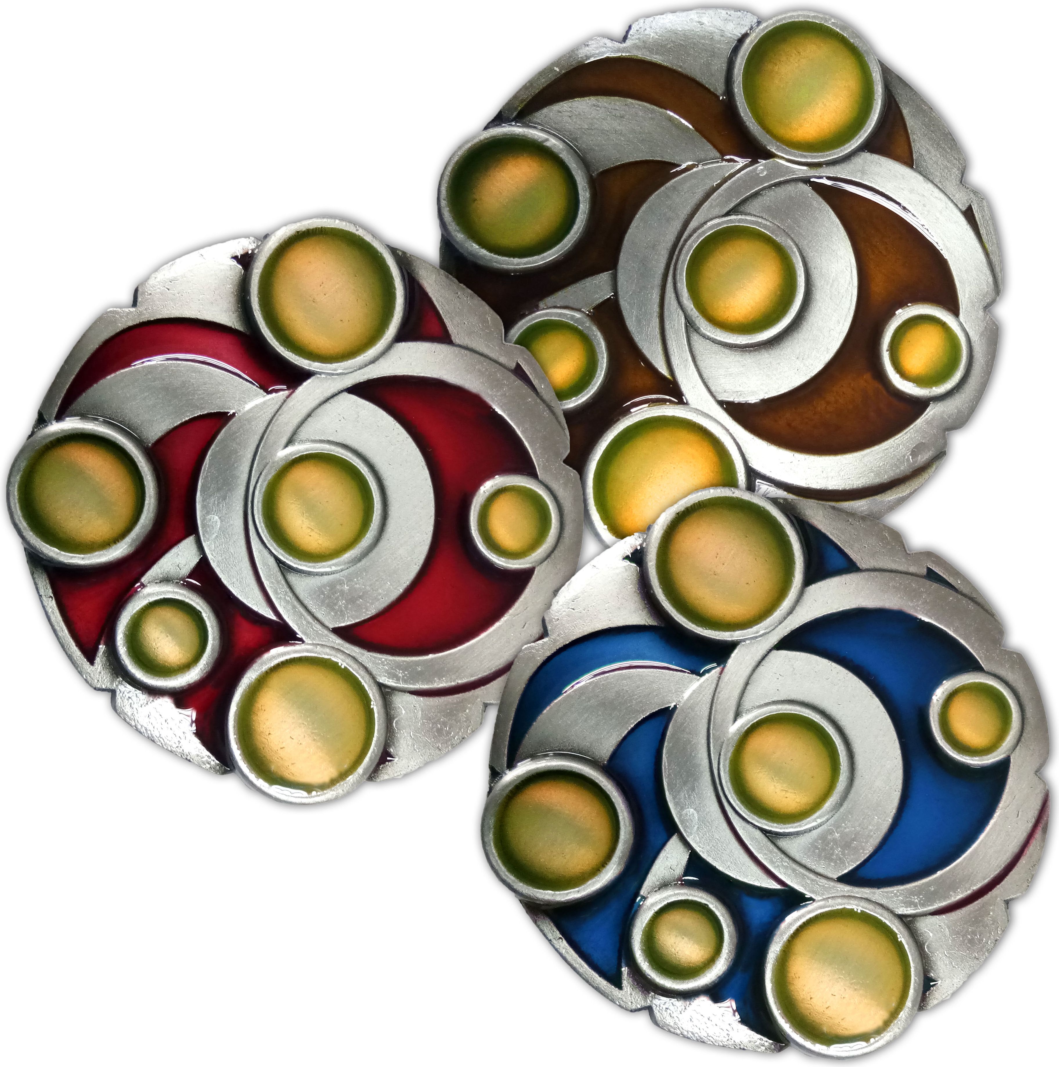 TLAMA games Sada kovových klíčů pro Keyforge (3 ks) - obrázek 1