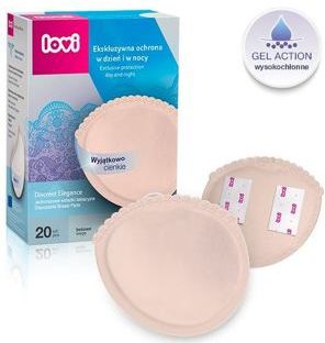 LOVI Vložky do podprsenky Discreet Elegance béžové 20ks - obrázek 1
