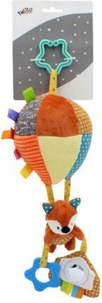Tulilo Závěsná plyšová hračka s rolničkou Letající balón - Liška - obrázek 1