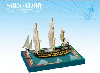 Ares Games Sails Of Glory - HMS Leander/ HMS Adamant 50-guns Portland class 4th rate - obrázek 1