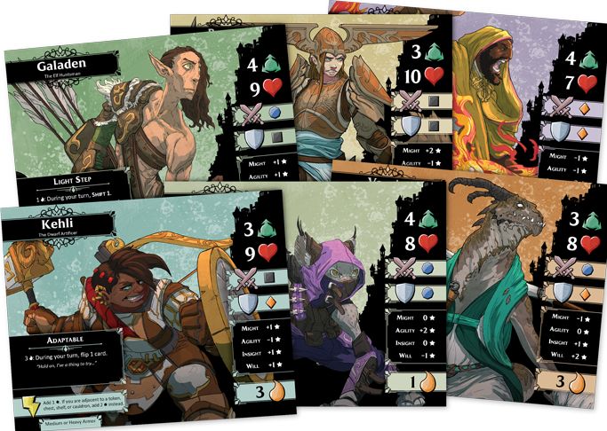 Fantasy Flight Games Descent: Legends of the Dark - obrázek 3