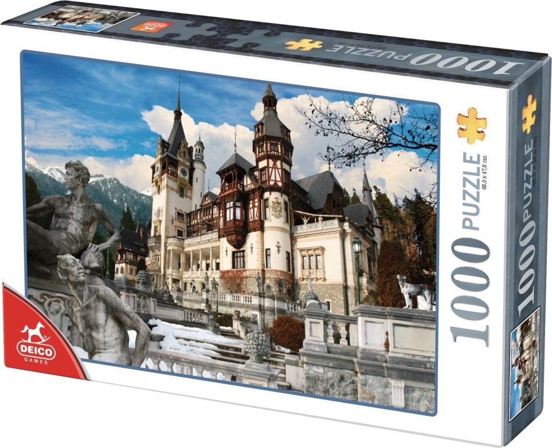 DEICO Puzzle Zámek Peles, Rumunsko 1000 dílků - obrázek 1