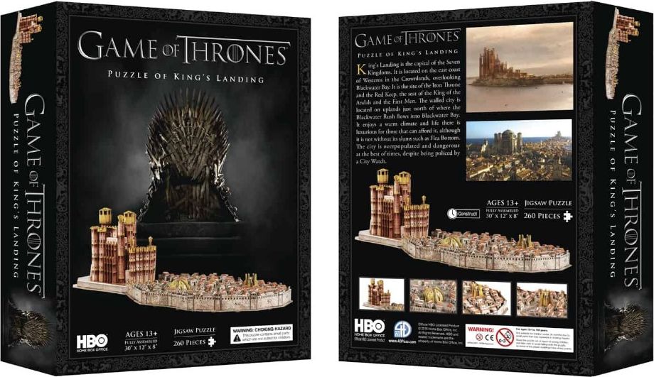 ADC Blackfire 4D Cityscape - Game Of Thrones / King's Landing 3D Puzzle - obrázek 1