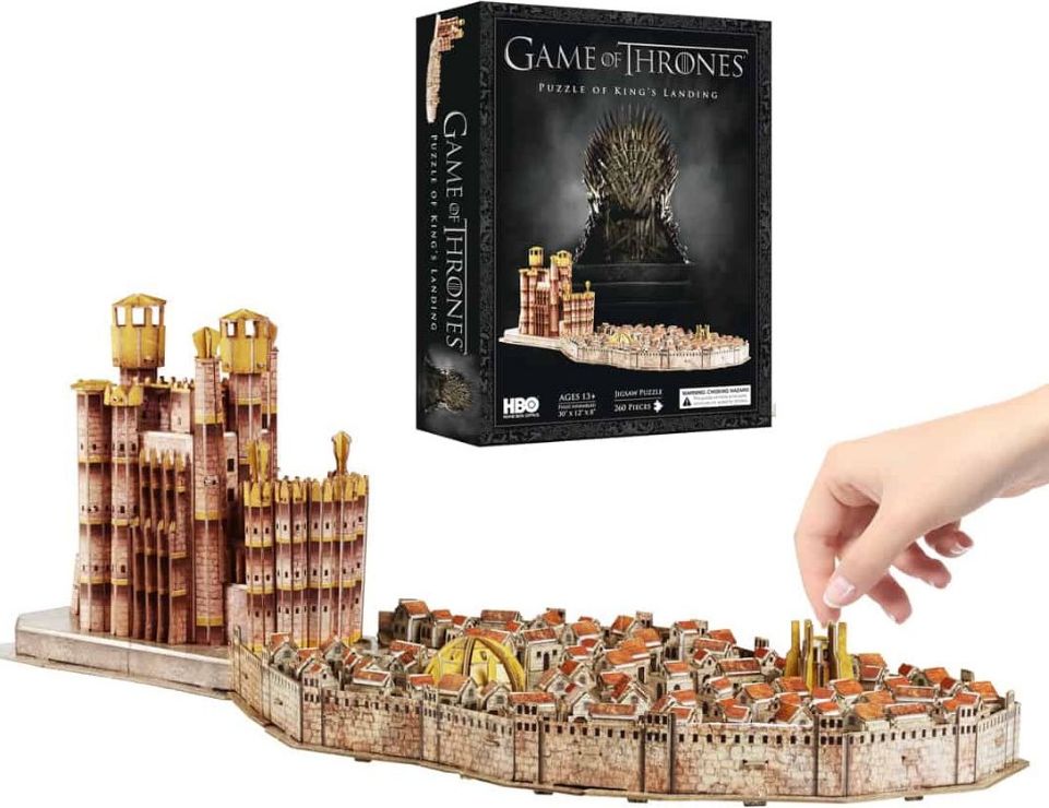 ADC Blackfire 4D Cityscape - Game Of Thrones / King's Landing 3D Puzzle - obrázek 2