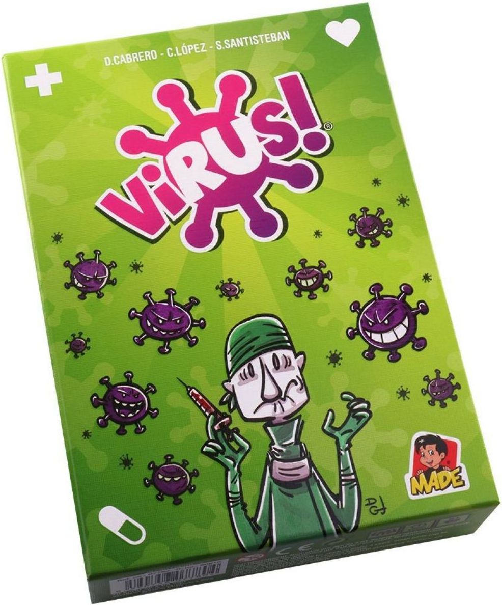 Virus společenská hra uzdrav tělo - obrázek 1