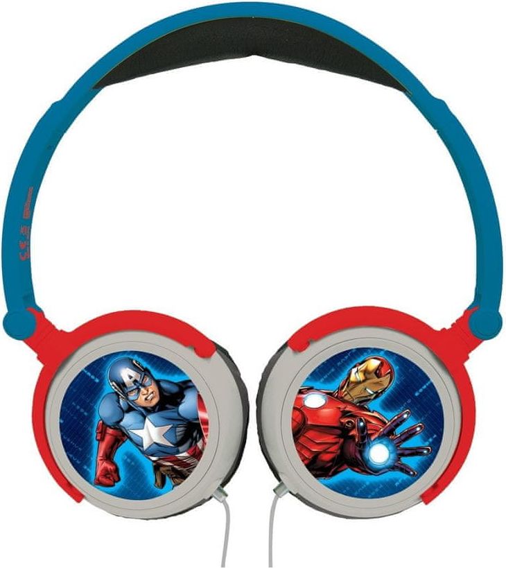 Lexibook Stereo skládací sluchátka Avengers - obrázek 1
