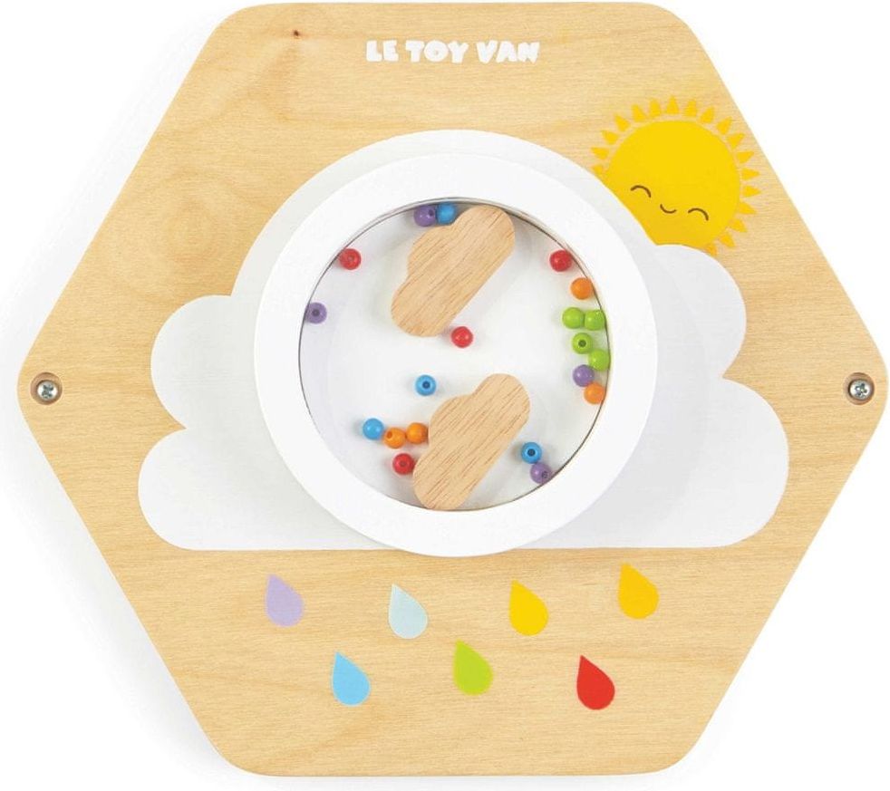 Le Toy Van Petilou hrací panel barevný déšť - obrázek 1