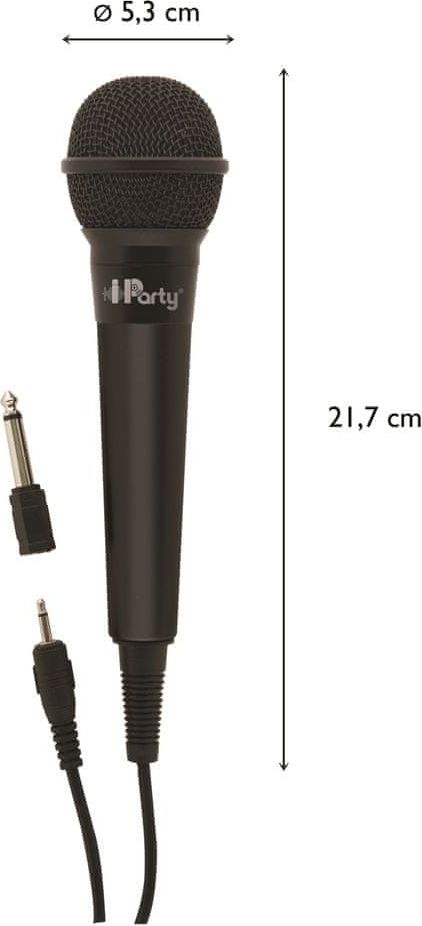 Lexibook Mikrofon iParty®, vysoká citlivost, délka 2,5 m - obrázek 1