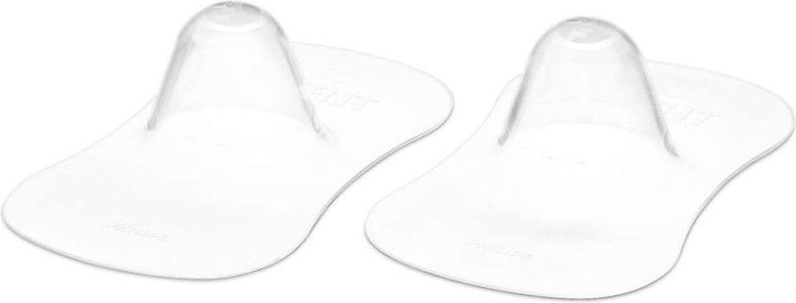 Silikonové kloboučky na prsa Avent S - obrázek 1