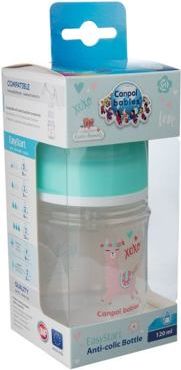Canpol babies Lahev se širokým hrdlem EXOTIC ANIMALS 120 ml zelená - obrázek 3