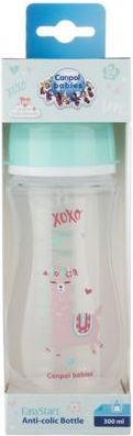 Canpol babies Láhev se širokým hrdlem EXOTIC ANIMALS 300ml zelená - obrázek 2