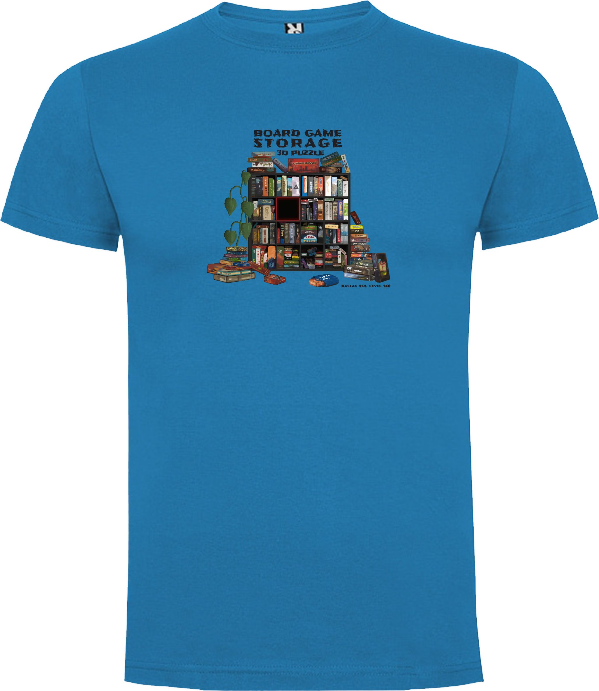 TLAMA games T-shirt "Storage 3D Puzzle" Barva: ořechová hnědá, Velikost: L - obrázek 3