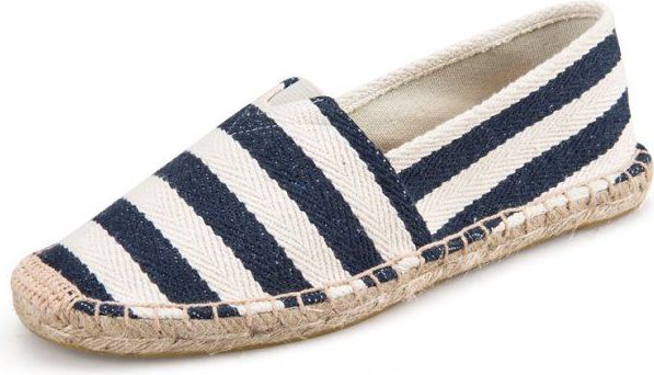 Max Espadrilky textilní boty Blue Stripes - modro bílá - obrázek 1