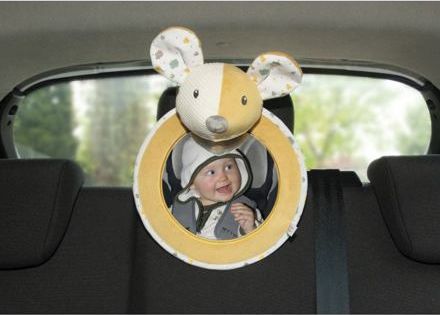 Canpol babies Hebký mazlíček se zrcátkem do auta MOUSE - obrázek 4