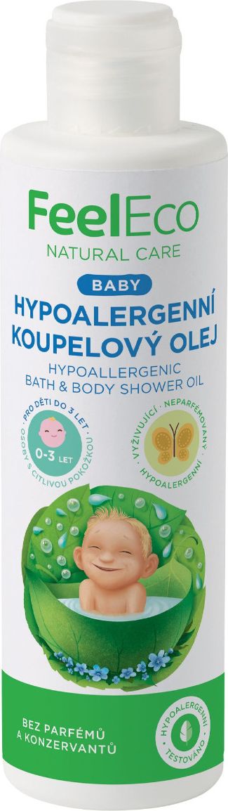 Feel Eco Baby Hypoalergenní koupelový olej 200 ml - obrázek 1