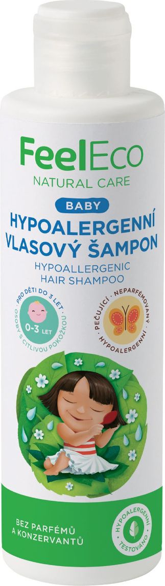 Feel Eco Baby Hypoalergenní vlasový šampon 200 ml - obrázek 1