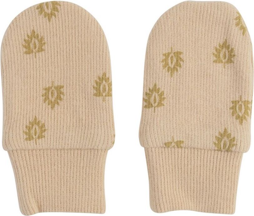 Rukavičky proti poškrábání Lodger Mittens Print Rib Linen 2020 - obrázek 1