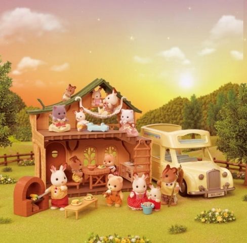Sylvanian Families - Zvířátka kempující - obrázek 2