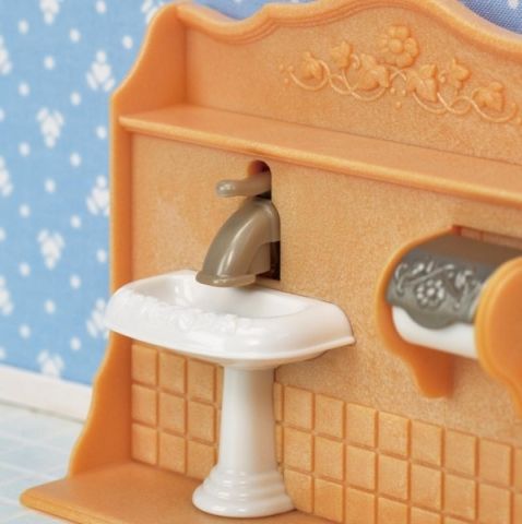 Sylvanian Families - Nábytek - startovací set nábytků a chocolate králík mamka - obrázek 12