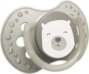 LOVI Dudlík silikonový dynamický BUDDY BEAR 3-6m 2ks - obrázek 1