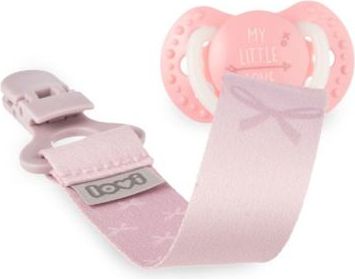 LOVI Stužka na dudlík s klipem BABY SHOWER holka - obrázek 2