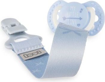 LOVI Stužka na dudlík s klipem BABY SHOWER kluk - obrázek 2