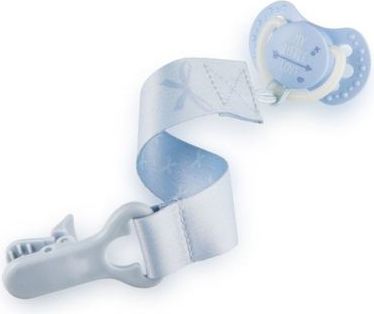 LOVI Stužka na dudlík s klipem BABY SHOWER kluk - obrázek 3