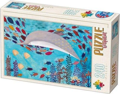 D-TOYS Puzzle Delfín 240 dílků - obrázek 1