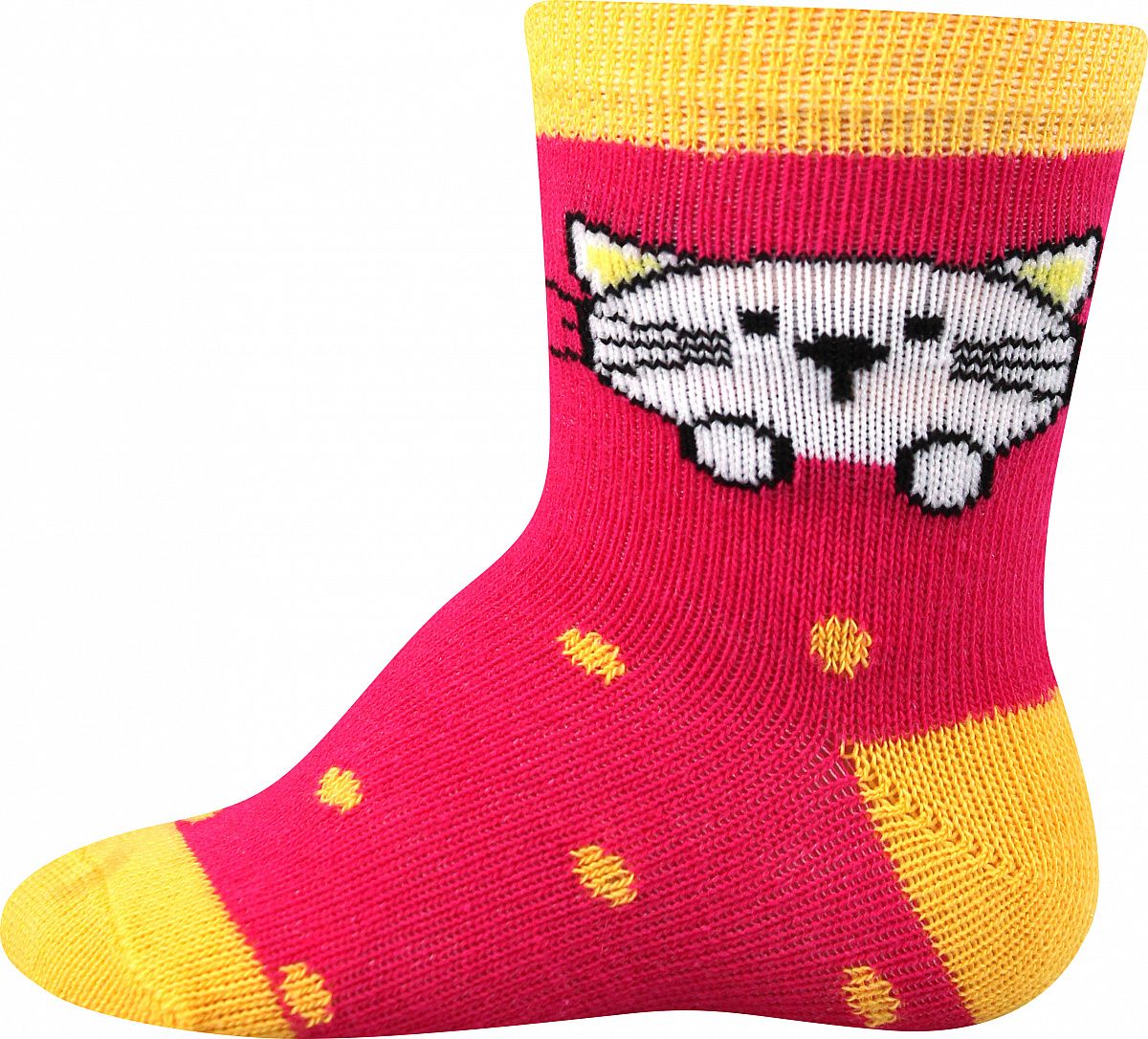 Fuski kojenecké ponožky Kočka 18-20 120-140 - obrázek 1
