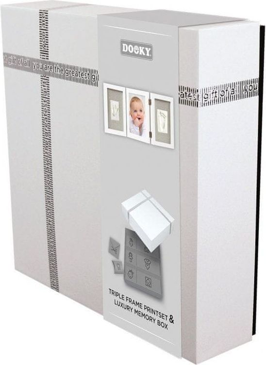Dooky Triple Frame Printset + Luxury Memory Box - obrázek 1